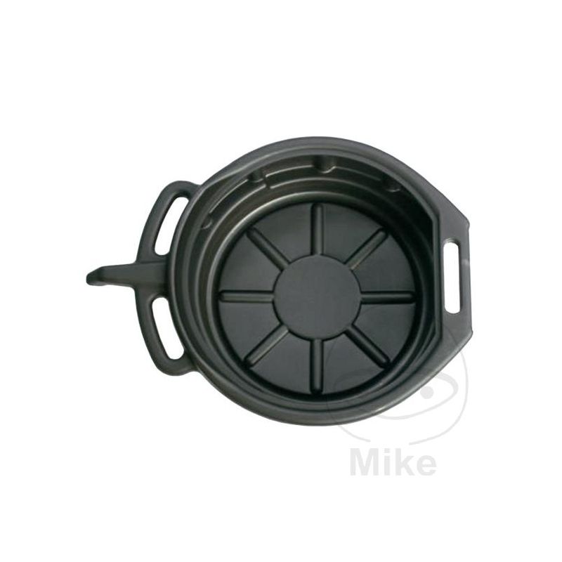 Bandeja Recogida Aceite Redonda 16L JMP con Grifo | Motos Camaral