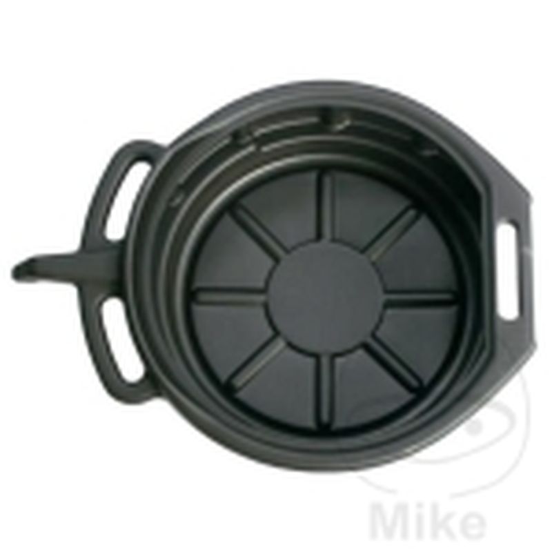 Bandeja Recogida Aceite Redonda 16L JMP con Grifo | Motos Camaral