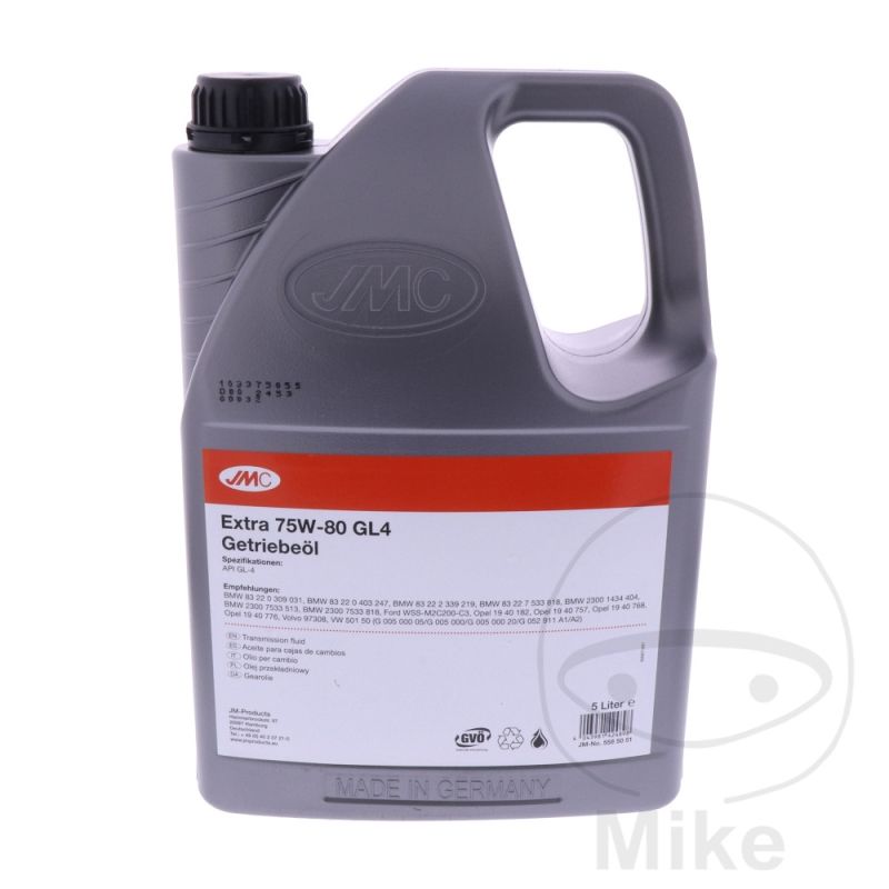 Aceite Engranaje GL4 75W80 5L JMC | Motos Camaral