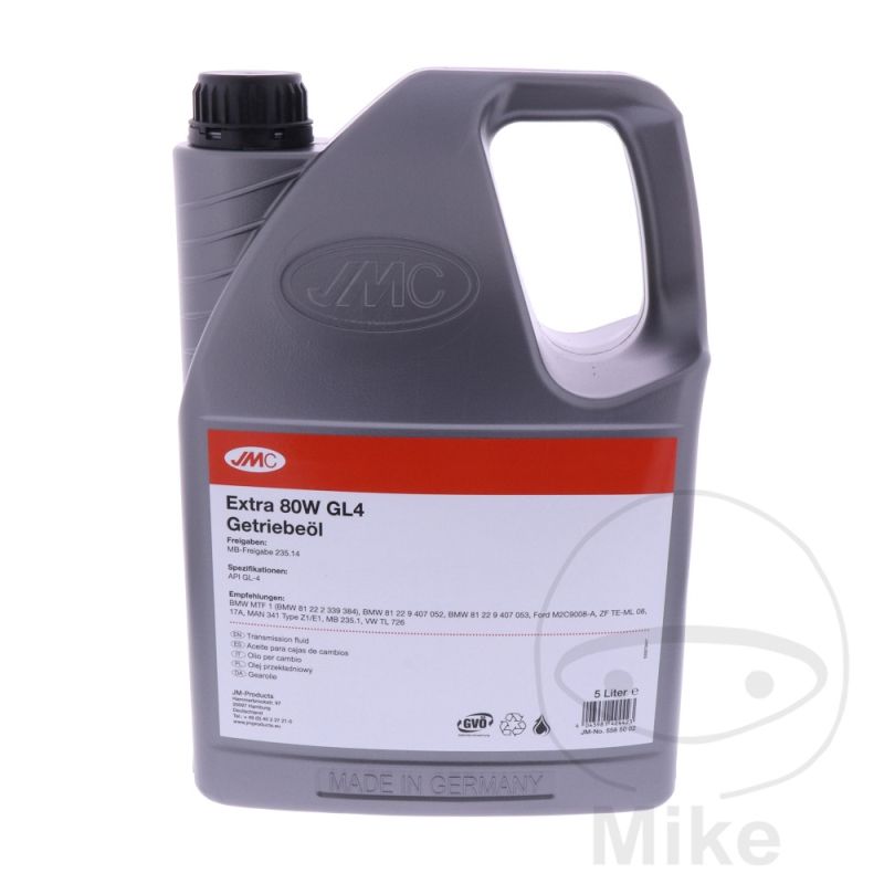 Aceite Engranaje GL4 80W 5L JMC para Moto | Motos Camaral