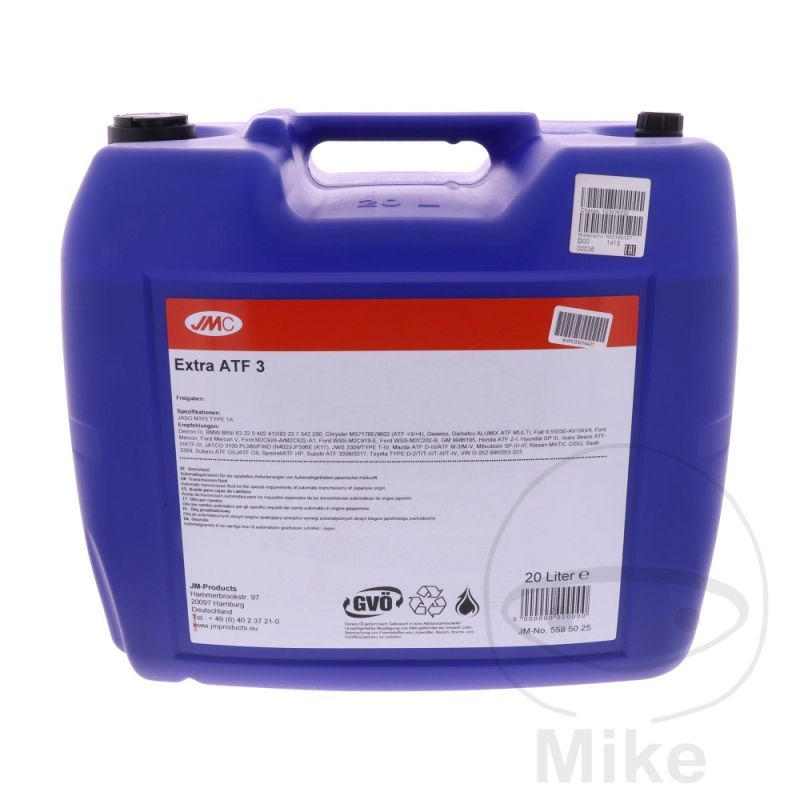 Aceite Engranaje ATF III Sintético 20L JMC | Motos Camaral