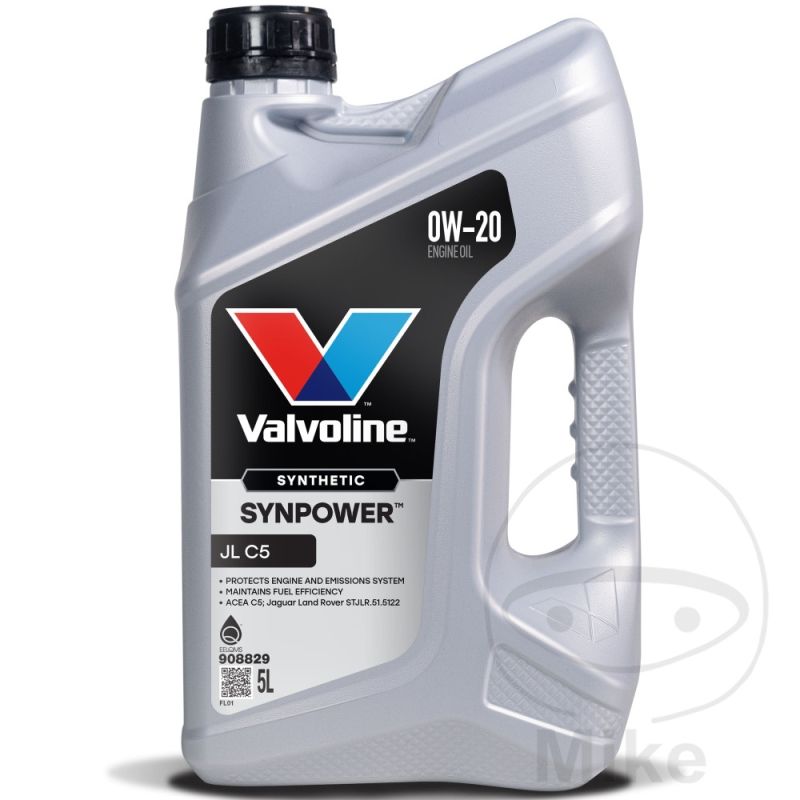 Aceite Motor 0W20 Valvoline Synpower JL C5 5L | Motos Camaral