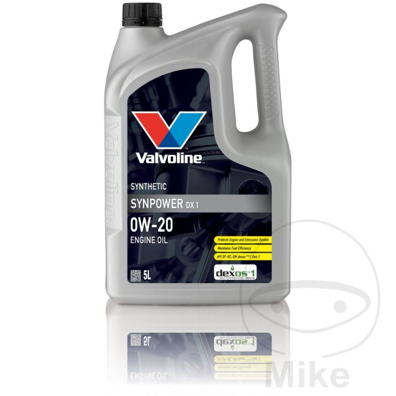 Aceite Motor 0W20 DX1 5L Valvoline Synpower | Motos Camaral