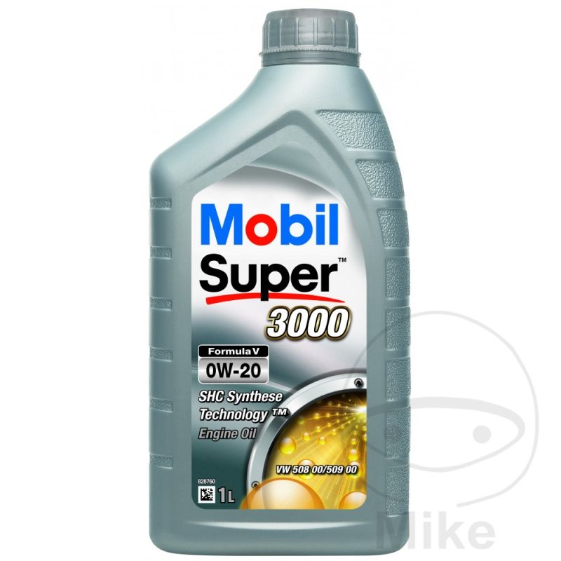 Aceite Motor 0W20 1L Mobil Super 3000 | Motos Camaral