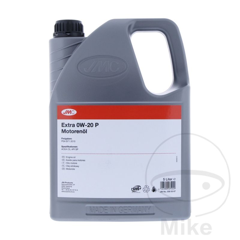 Aceite Motor Sintético 0W20 P 5L JMC | Motos Camaral