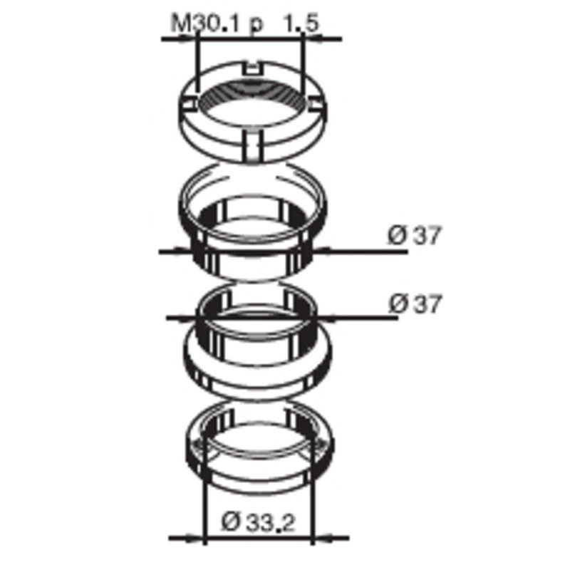 Kit rodamientos de columna de dirección BUZZETTI - motoscamaralweb.com