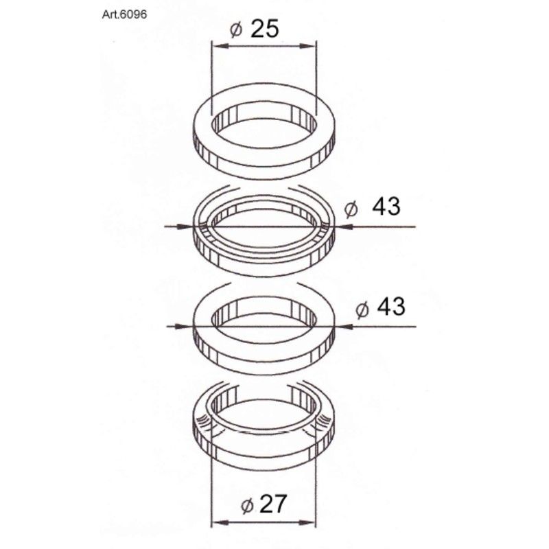 Kit rodamientos de columna de dirección BUZZETTI - motoscamaralweb.com