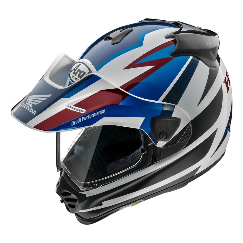 Casco ARAI TOUR-X5 Africa Twin - azul - motoscamaralweb.com