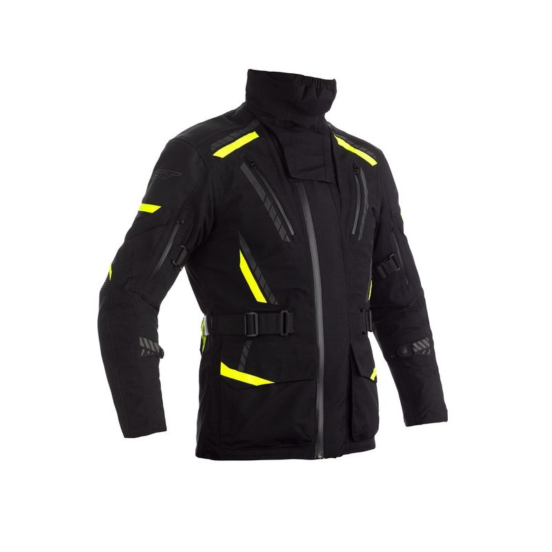 Chaqueta Textil (Hombre) RST PATHFINDER Negro/Amarillo . Talla 54/L - motoscamaralweb.com