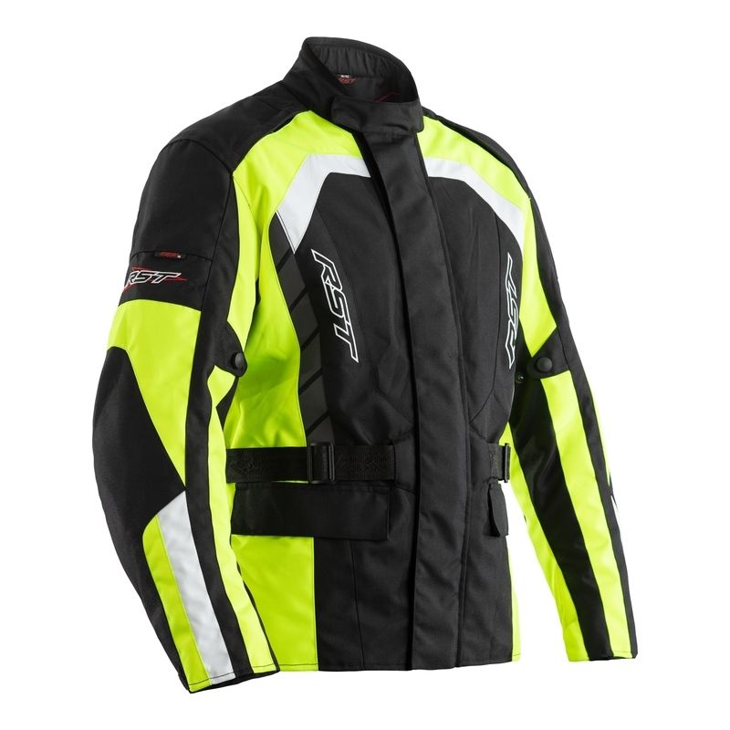 Chaqueta Textil (Hombre) RST ALPHA 5 Negro/Amarillo . Talla 50/S - motoscamaralweb.com
