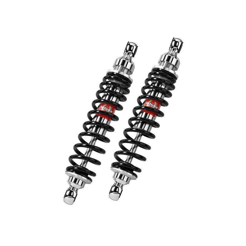 BITUBO WMB03 Twin Rear Shock Absorbers - Black - motoscamaralweb.com