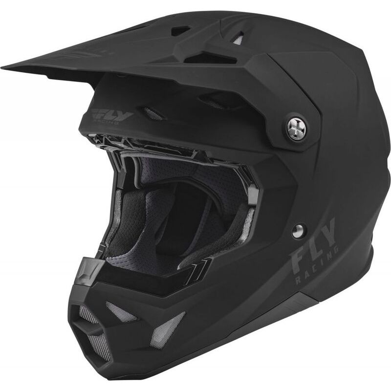 Casco FLY RACING Formula CP Solid - Negro Mate - motoscamaralweb.com