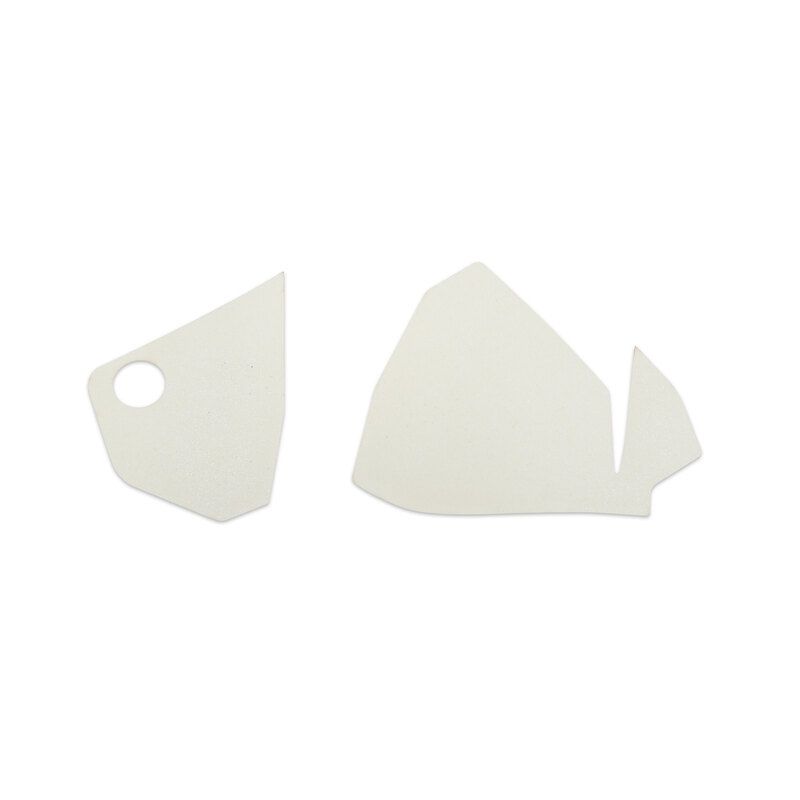 Protectores antideslizantes para chasis RFX Pro Series - transparente - motoscamaralweb.com