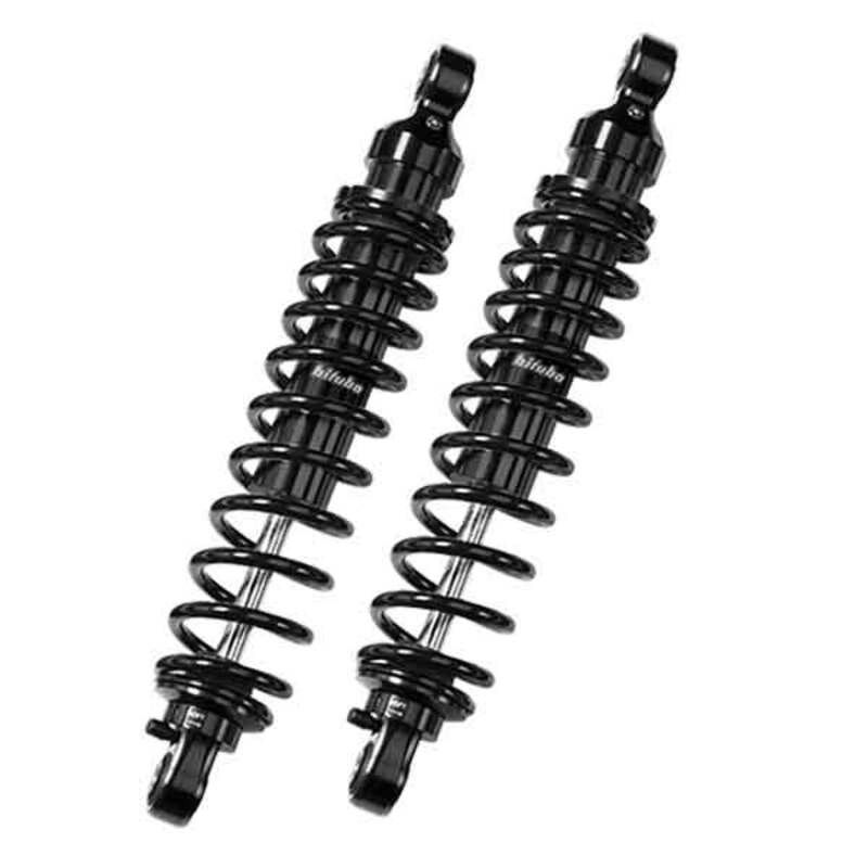 BITUBO WME02V2 Twin Rear Shock Absorbers - Black - motoscamaralweb.com