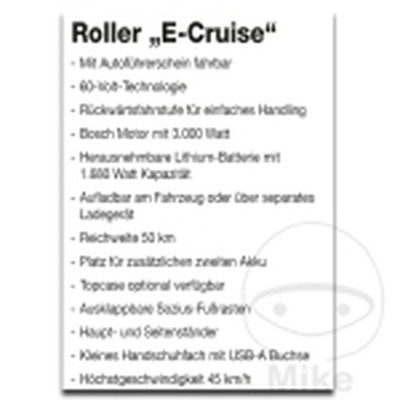 Flyer Scooter E-CRUISE Pack 20 uds | Motos Camaral
