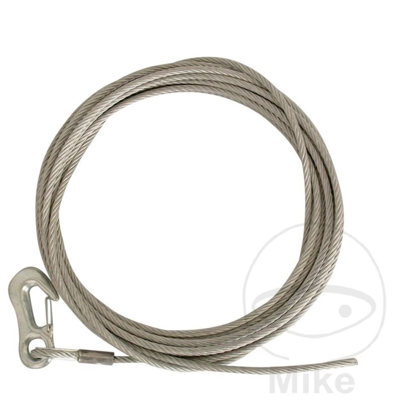 Cuerda de Alambre 10m x 6mm para Cabrestante | Motos Camaral
