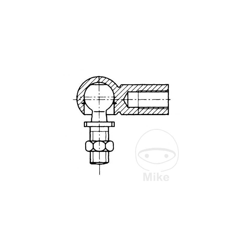 Winkelgelenk para Muelles de Gas | Repuestos Remolque | Motos Camaral