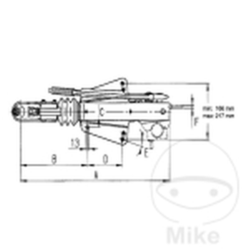 Lanza AL-KO 161S Instalación Superior | Enganche Remolque | Motos Camaral