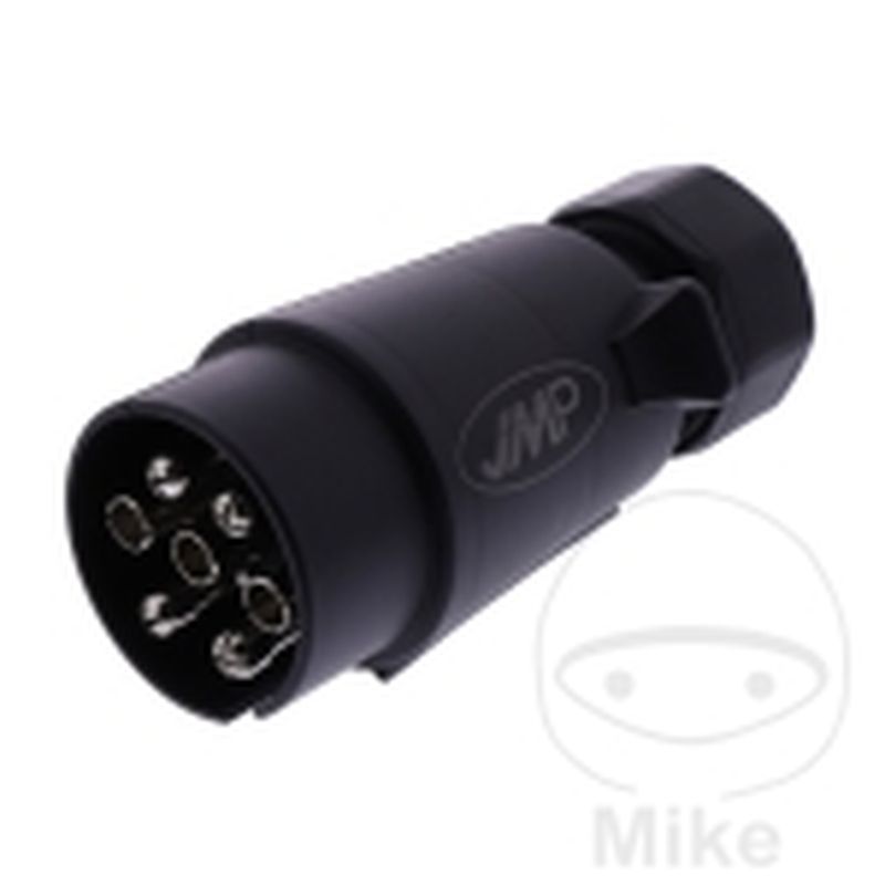 Conector 7 Polos 12V JMP Plástico | Motos Camaral