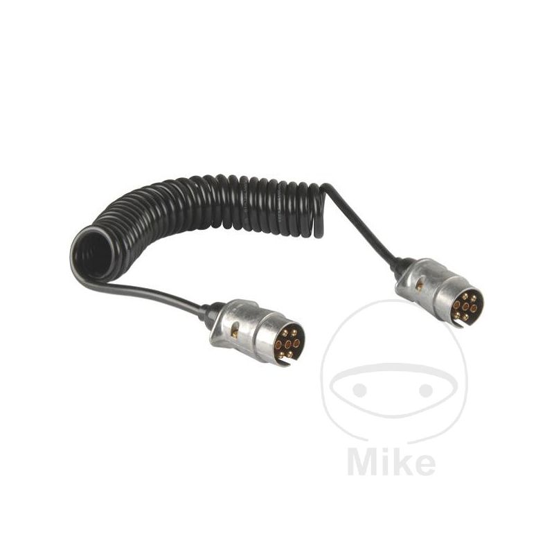 Cable de conexión remolque 7 polos 12V 4m | Motos Camaral