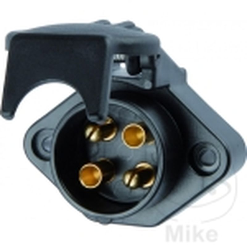 Enchufe 4 Polos 24V para Remolque | Motos Camaral