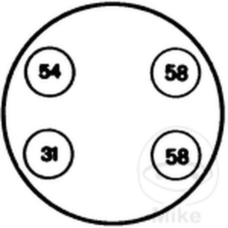 Enchufe 4 Polos 24V para Remolque | Motos Camaral