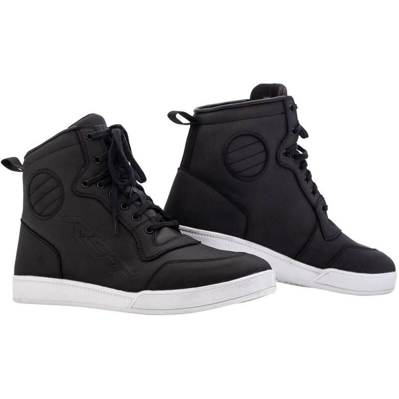 Bota Impermeable (Hombre) RST HITOP CE Negro. Talla EU43 - motoscamaralweb.com