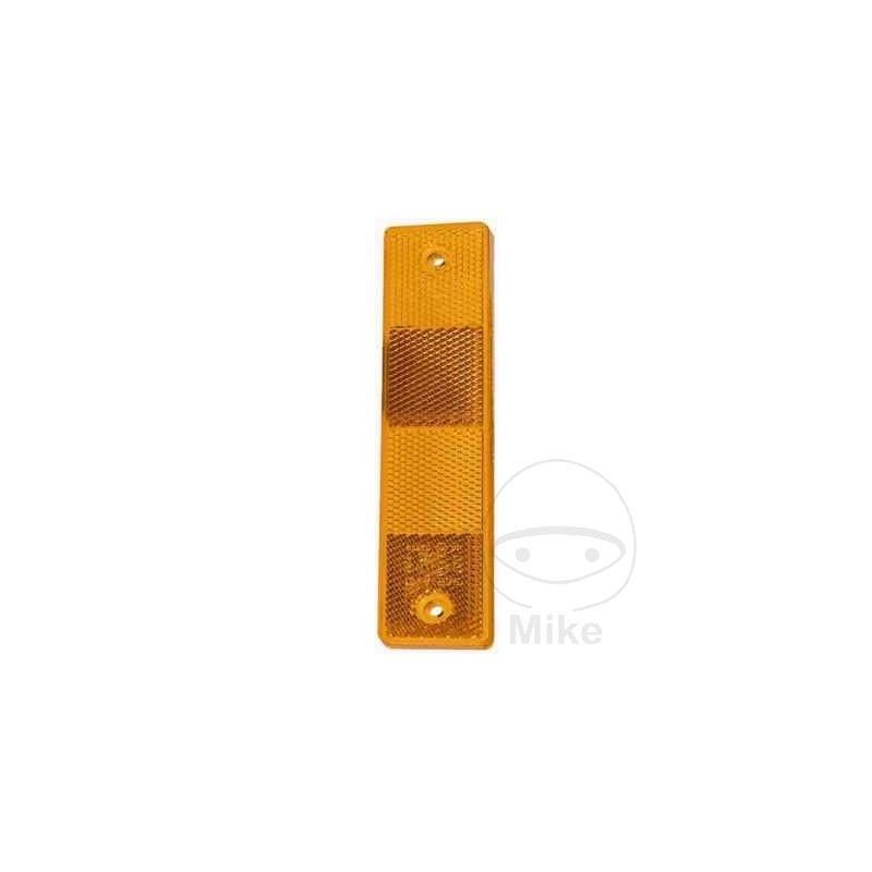Reflector Catadióptrico Cuadrado Amarillo | Motos Camaral