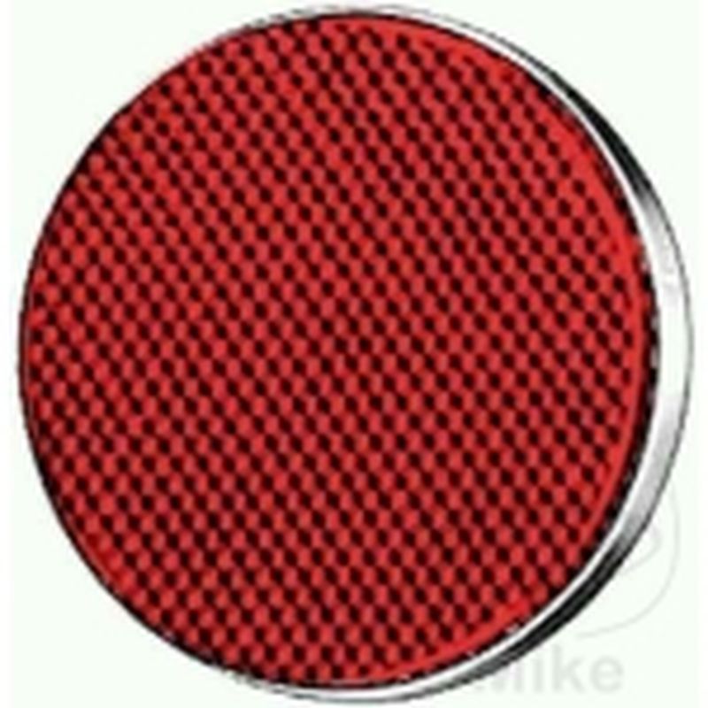 Reflector Catadióptrico Redondo Trasero | Motos Camaral