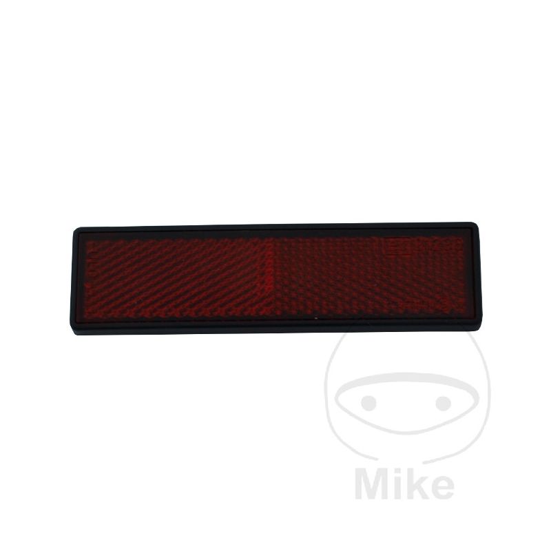 Reflector Catadióptrico Cuadrado Rojo | Motos Camaral