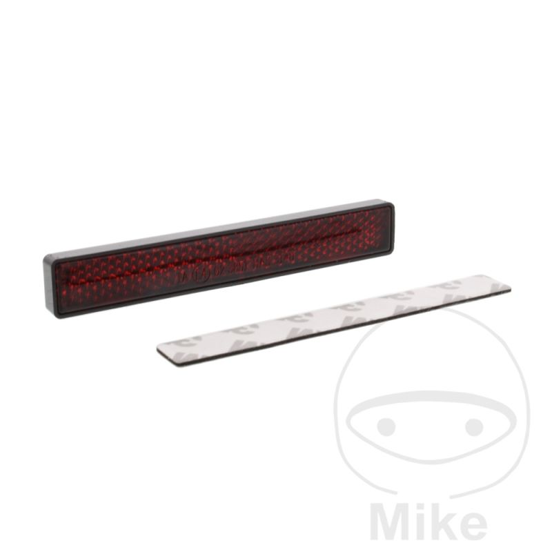 Reflector Catadióptrico Cuadrado Rojo JMP | Motos Camaral