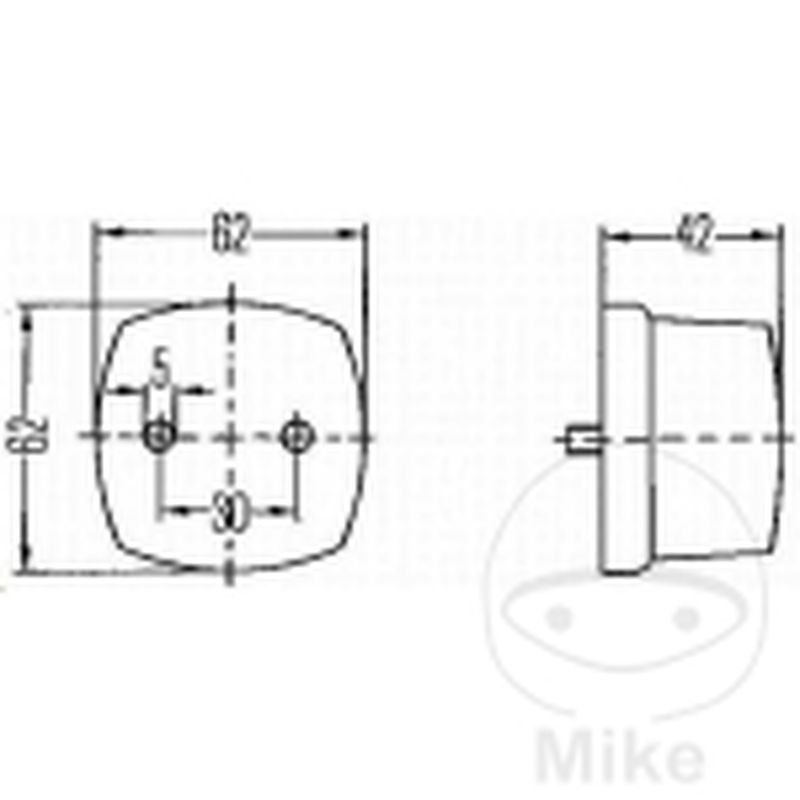 Luz de Estacionamiento Blanca para Motocicleta | Motos Camaral