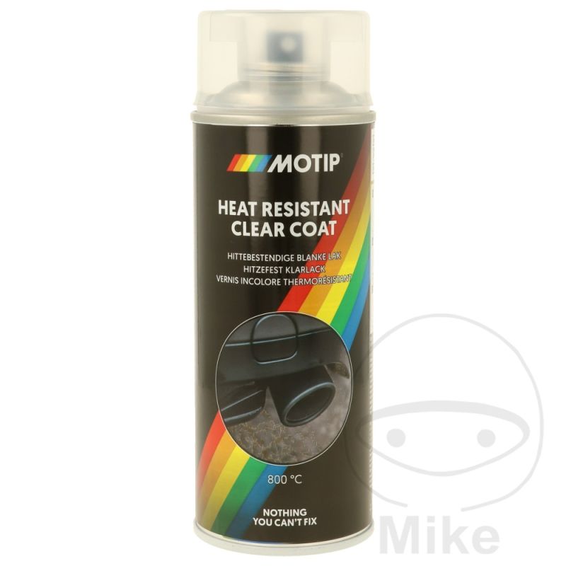 Barniz Transparente Mate 400ml 800ºC | MOTIP | Motos Camaral