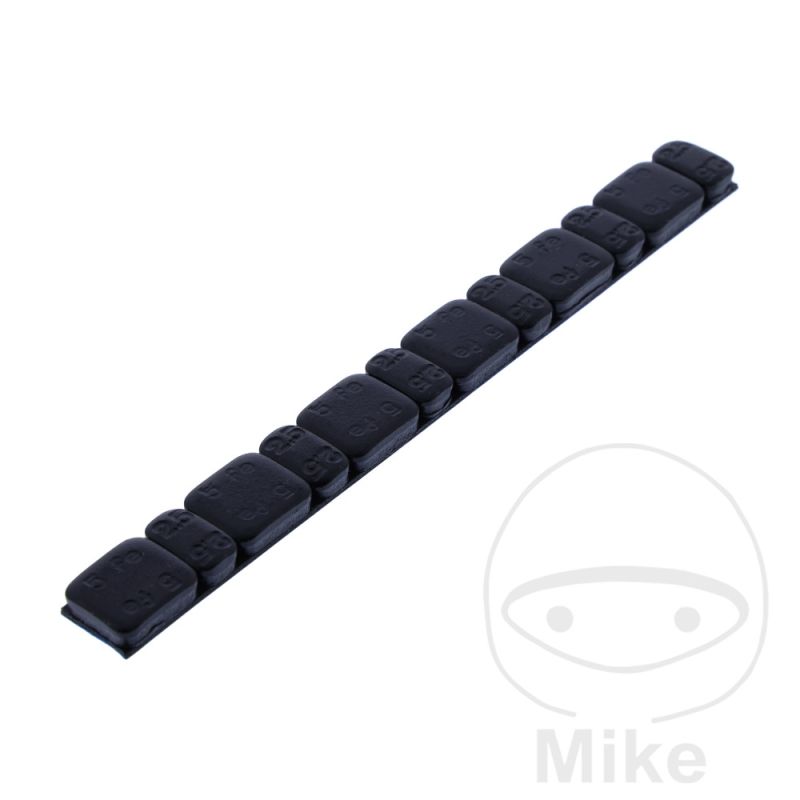 Peso Adhesivo de Hierro 45g JMP Negro | Motos Camaral