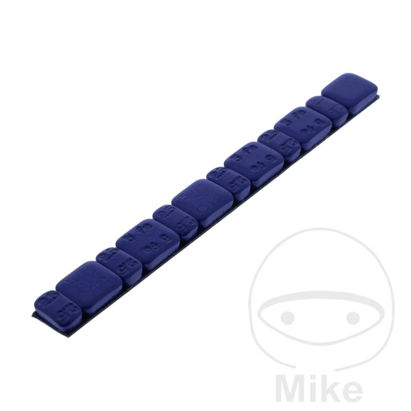 Peso Adhesivo de Hierro 45g JMP Azul | Motos Camaral