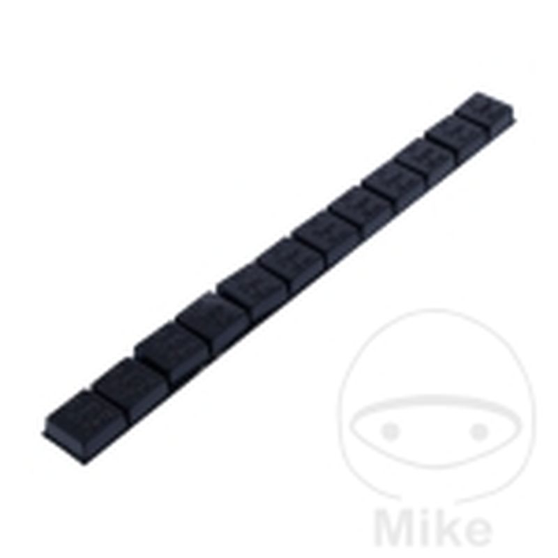 Peso Adhesivo de Cinc para Equilibrado 60g Negro | Motos Camaral