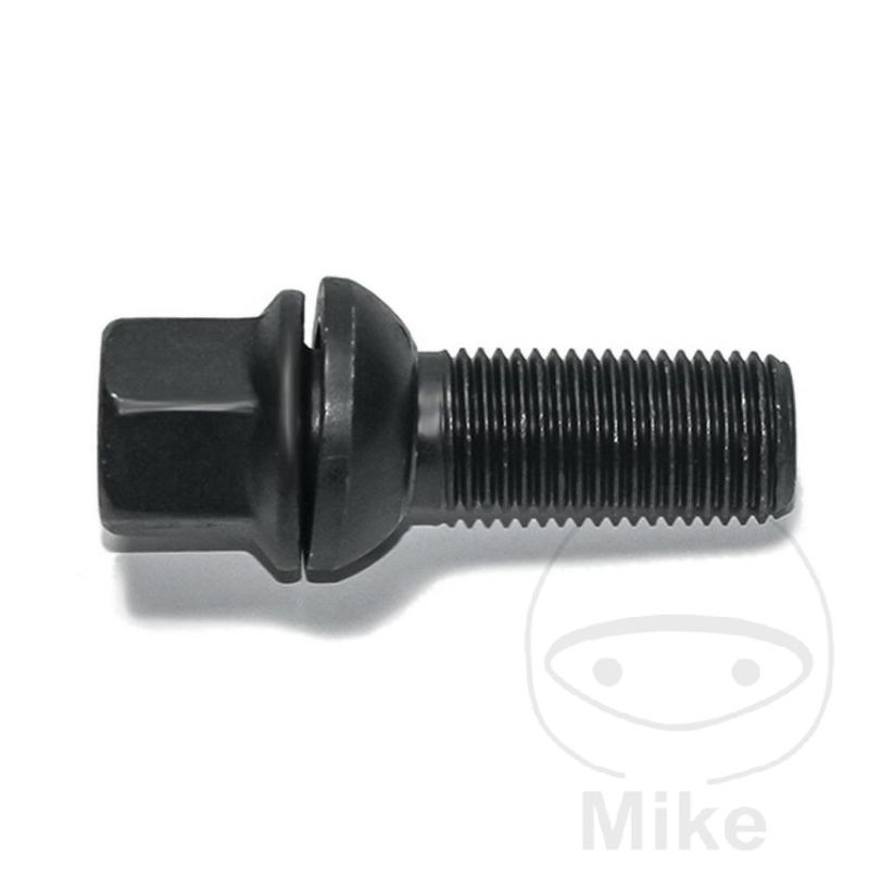 Tornillo de Rueda M14X1.5X32 Cuello de Bola 17 Negro | Motos Camaral