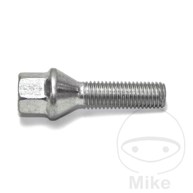 Tornillo de Rueda M12 x 1.75x35 Cuello Cono 17 | Motos Camaral