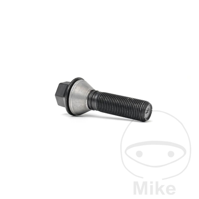 Tornillo de Rueda M14X1.5X42.5 KE19 Negro | Motos Camaral