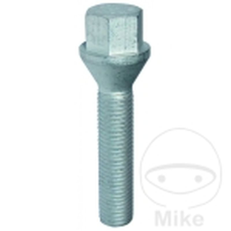 Tornillo de Rueda M12 x 1.5 x 50 Cuello Cono 17 | Motos Camaral