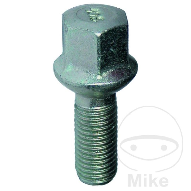 Tornillo de Rueda M12x1.5x28 Cuello de Bola 17 | Werksalu | Motos Camaral