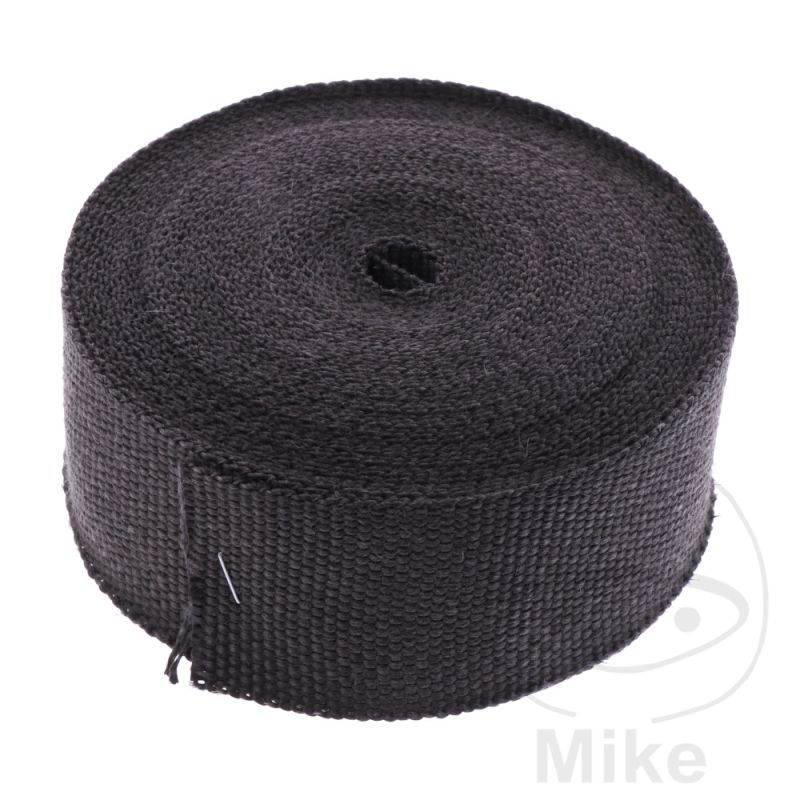 Cinta Protección Calor Escape Negro 30mm x 10m | Motos Camaral