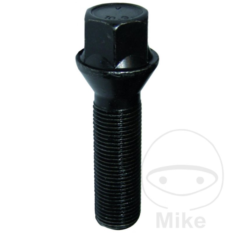 Tornillo de Rueda M14X1.25X43 Cono 17 Negro | Motos Camaral