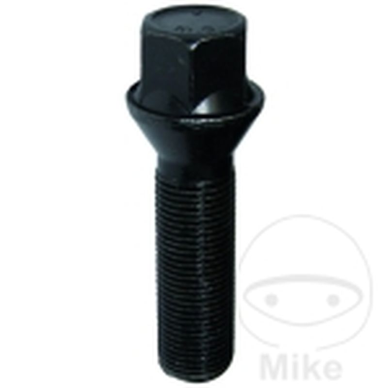 Tornillo de Rueda M14X1.25X43 Cono 17 Negro | Motos Camaral