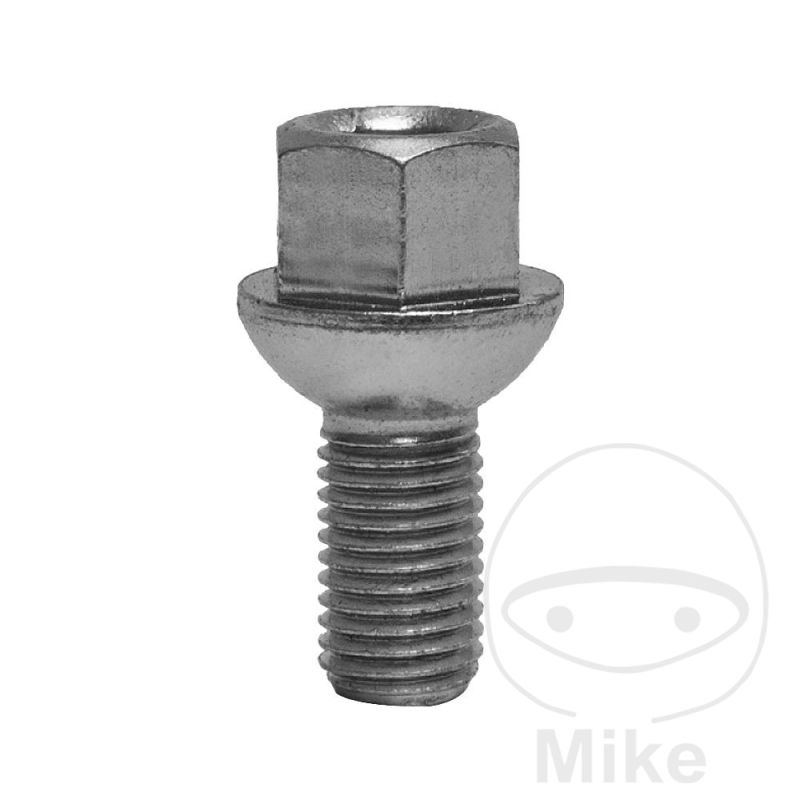 Tornillo de Rueda M12x1.5x25 Cuello de Bola 17mm | Motos Camaral