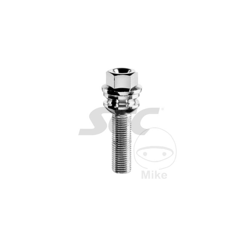 Tornillo de Rueda M14x1.5x37 Cuello de Bola 19mm | Motos Camaral
