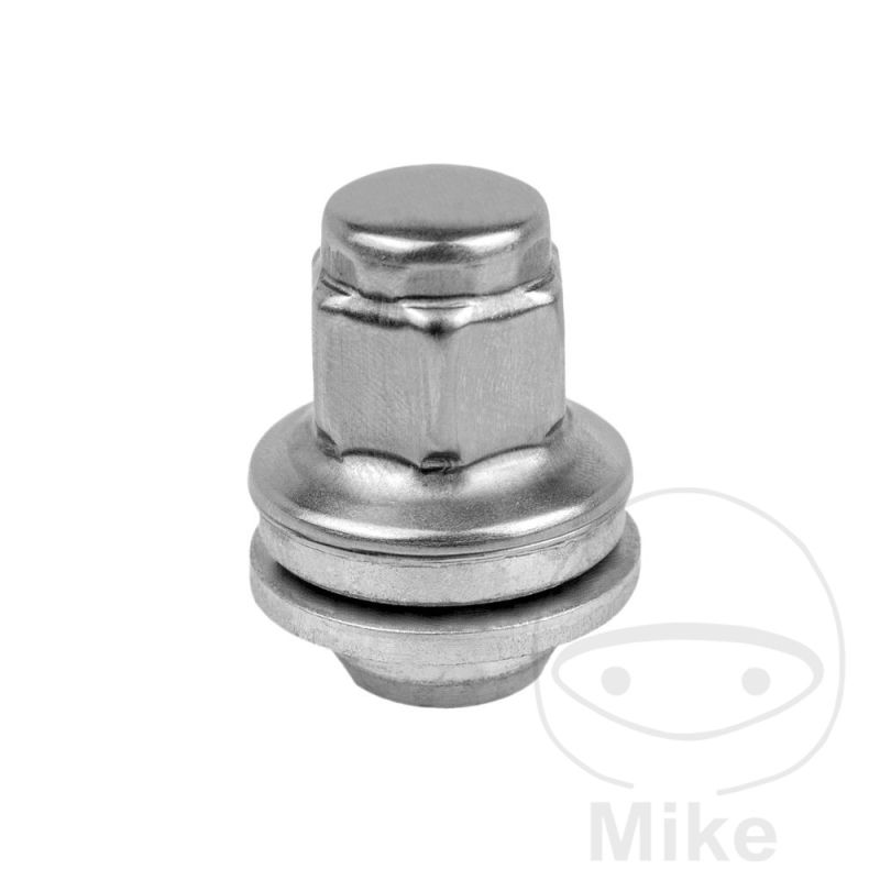 Tuerca de Rueda M12x1.5 FB 21 Plateada (10 uds) | Motos Camaral