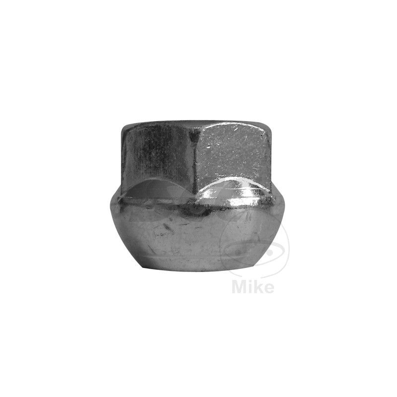 Tuerca de Rueda M12x1.5 Cuello de Bola 17mm - 10 uds | Motos Camaral