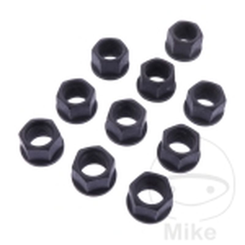 Tuerca de Rueda M18 x 1.5 FB 24 Plateada (10 uds) | Motos Camaral