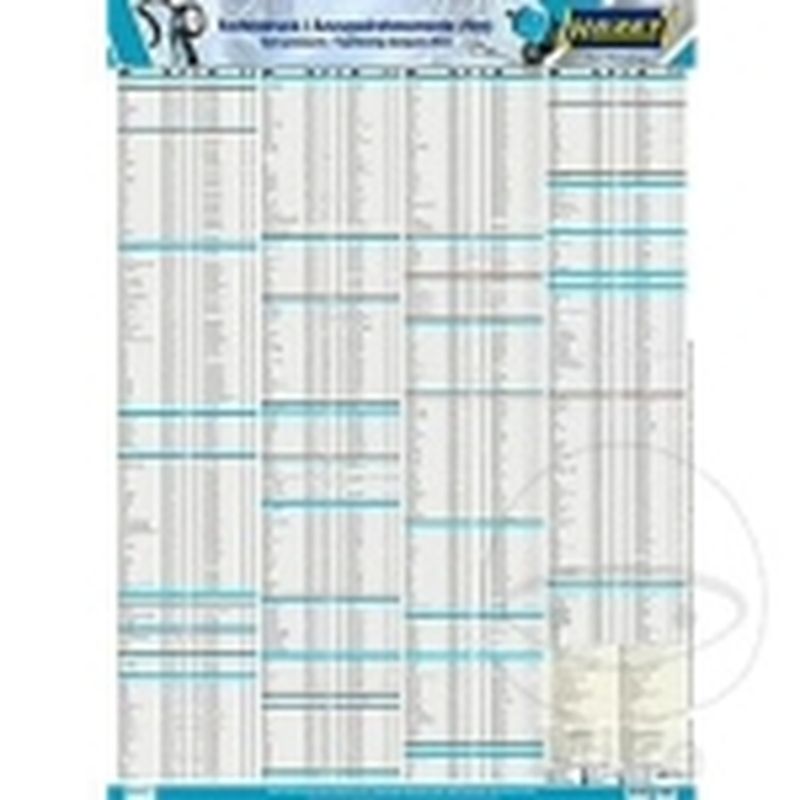 Reifendruckplakat | Herramienta Neumáticos | Motos Camaral